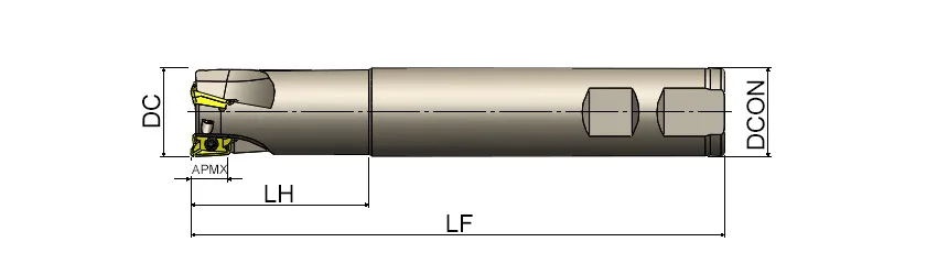 AEM90-AO1236-D32-C32-L160-Z05-H &mdash; dimensioned drawing