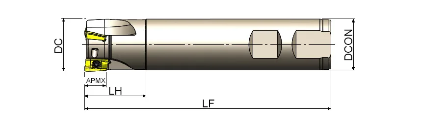 AEM90-AZ11-D17-C16-L150-Z02 &mdash; dimensioned drawing