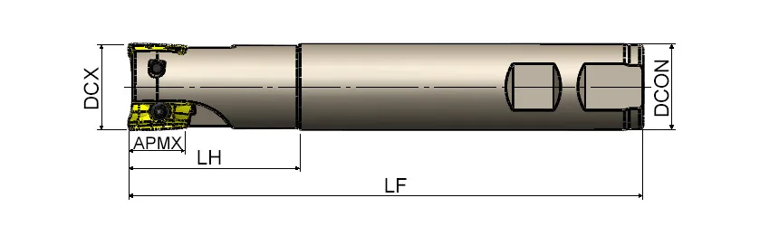 AEM90-BD1704-D32-C32-L130-Z03-H &mdash; dimensioned drawing