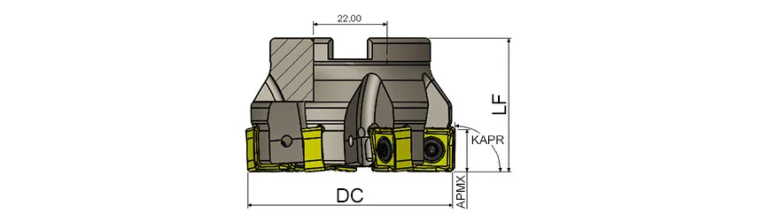 AFM89-SN1305I-D100-A32-Z10-H &mdash; dimensioned drawing