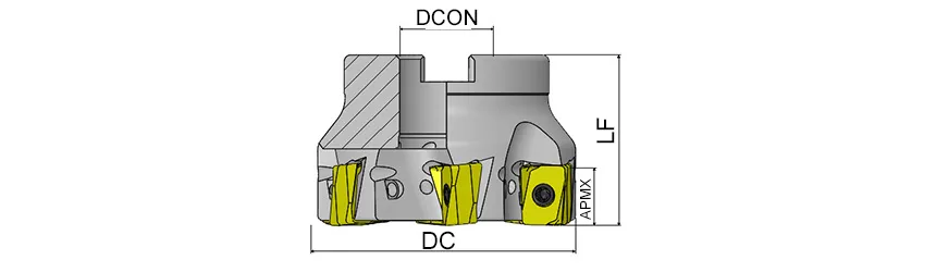 AFM90-LN1307-D063-A22-Z06-H &mdash; dimensioned drawing