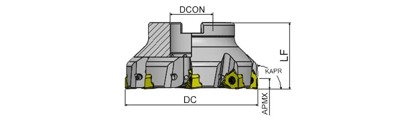 AFM90-XN0806-D125-B40-Z10 &mdash; dimensioned drawing