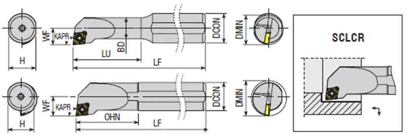 S08K SCLCL 06 &mdash; dimensioned drawing