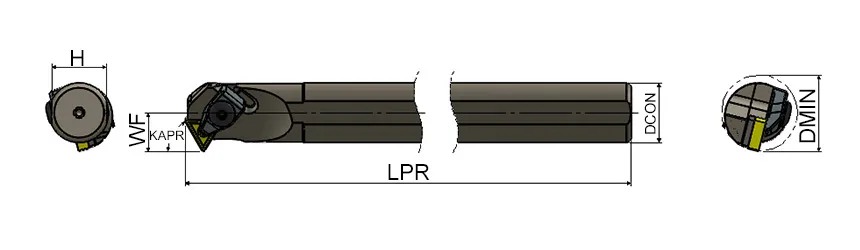 S40U TT-NL 16 &mdash; dimensioned drawing