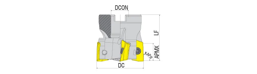 AFM90-AD16PR-D063-A22-Z05-H &mdash; dimensioned drawing