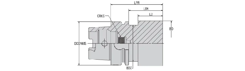 AHSKA63-BL41-120-160 &mdash; dimensioned drawing