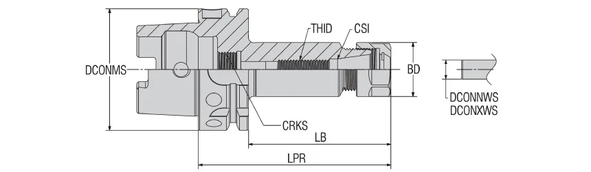 AHSKA63-ER-32-075 &mdash; dimensioned drawing