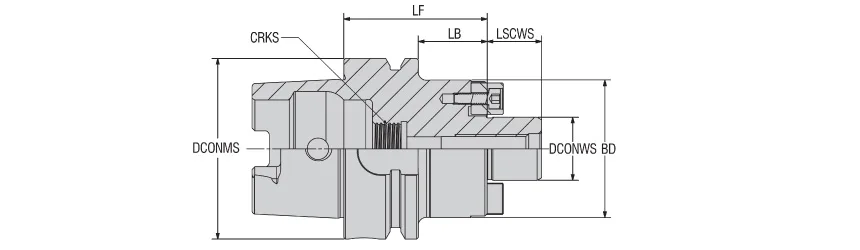 AHSKA63-FM-22-100 &mdash; dimensioned drawing
