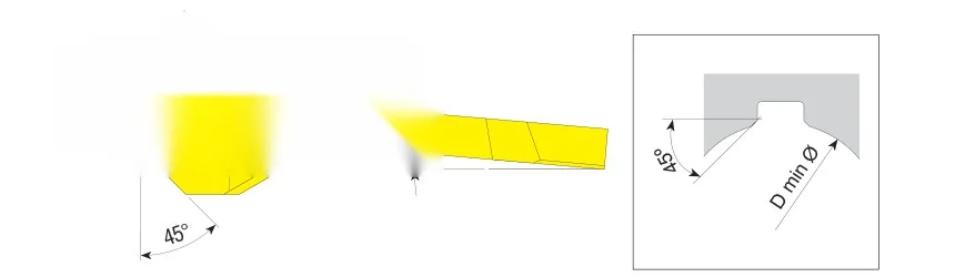Chamfering Ring Insert