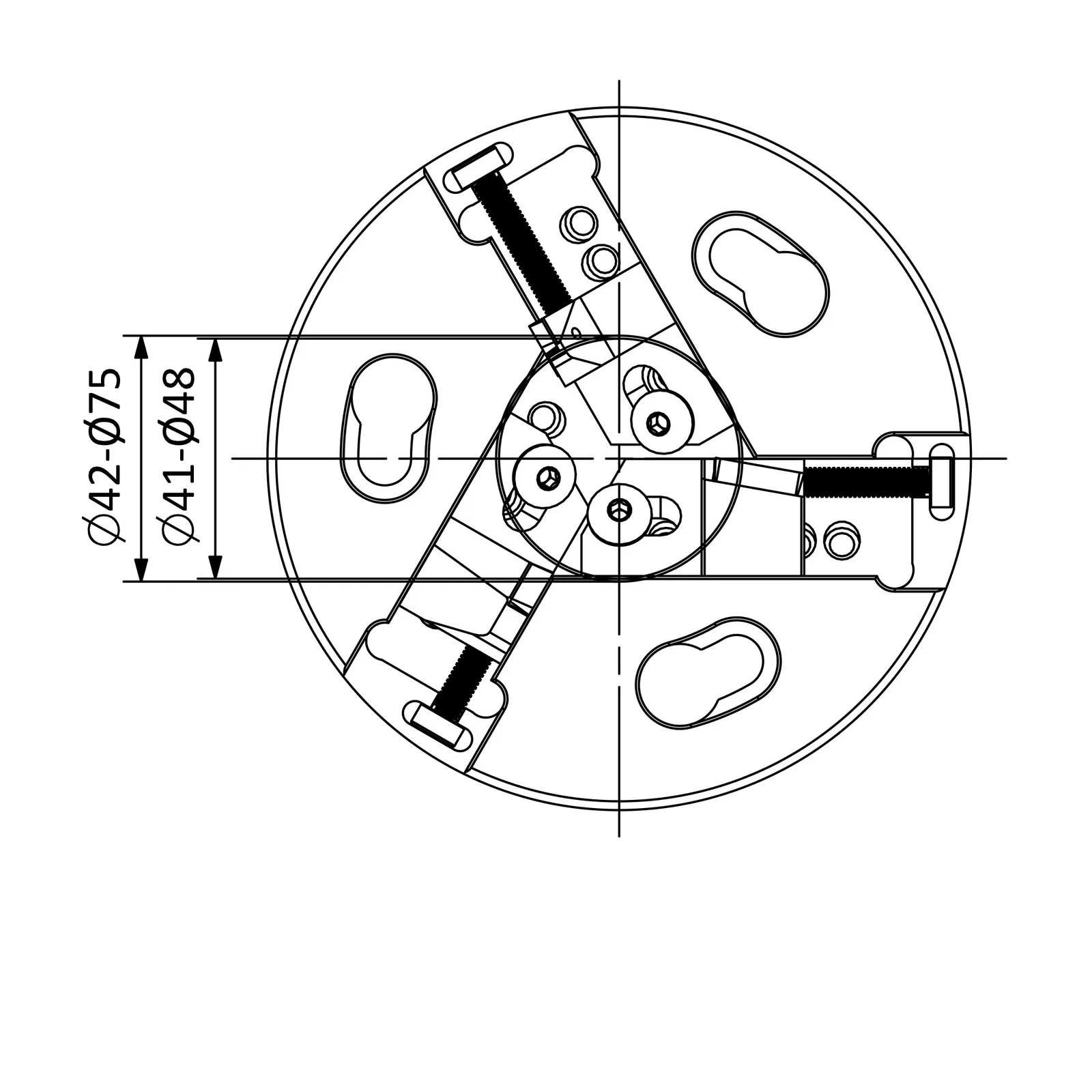 ACPBT-3 &mdash; dimensioned drawing