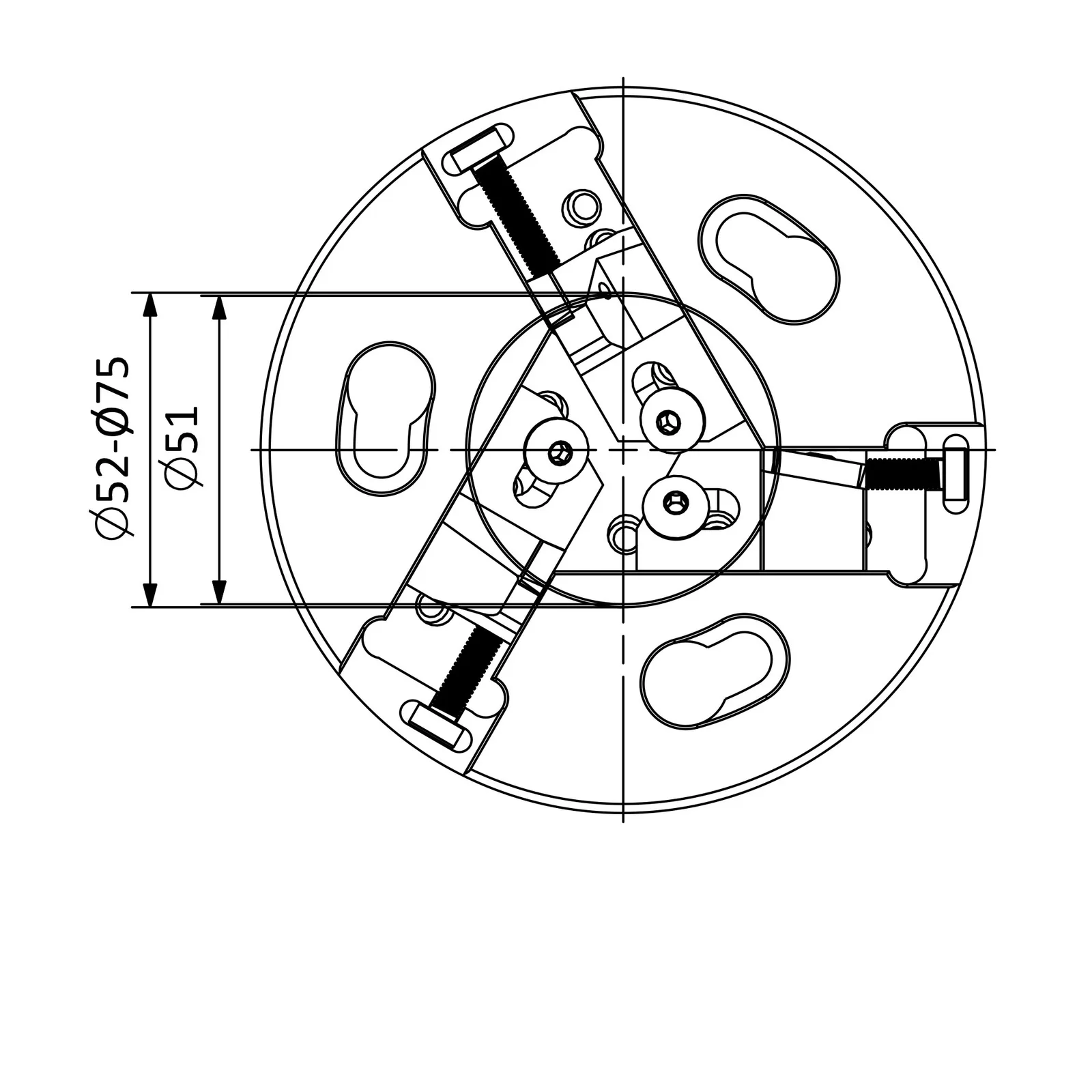 ACPBT-4 &mdash; dimensioned drawing