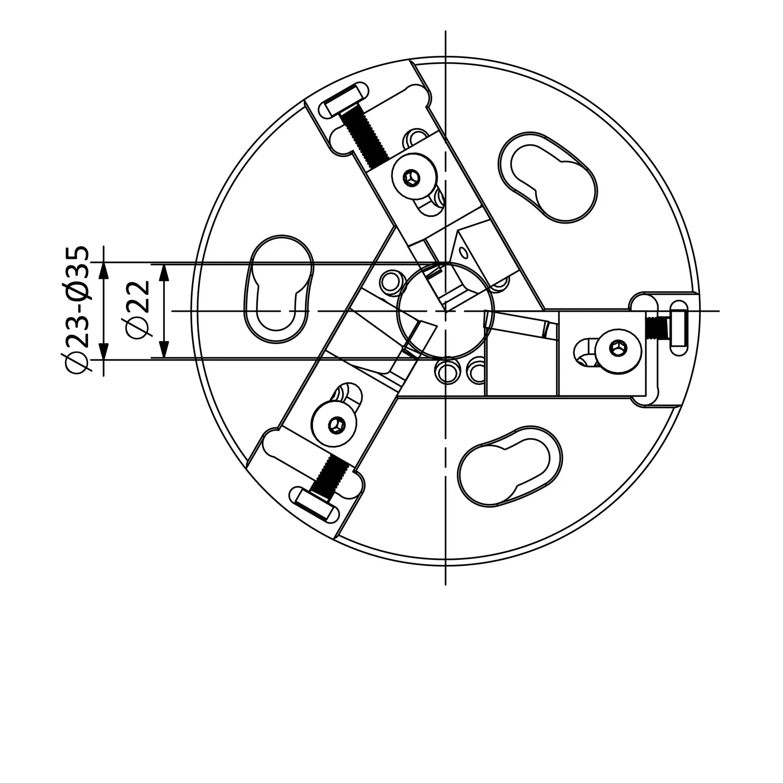 ACPBT-5 &mdash; dimensioned drawing