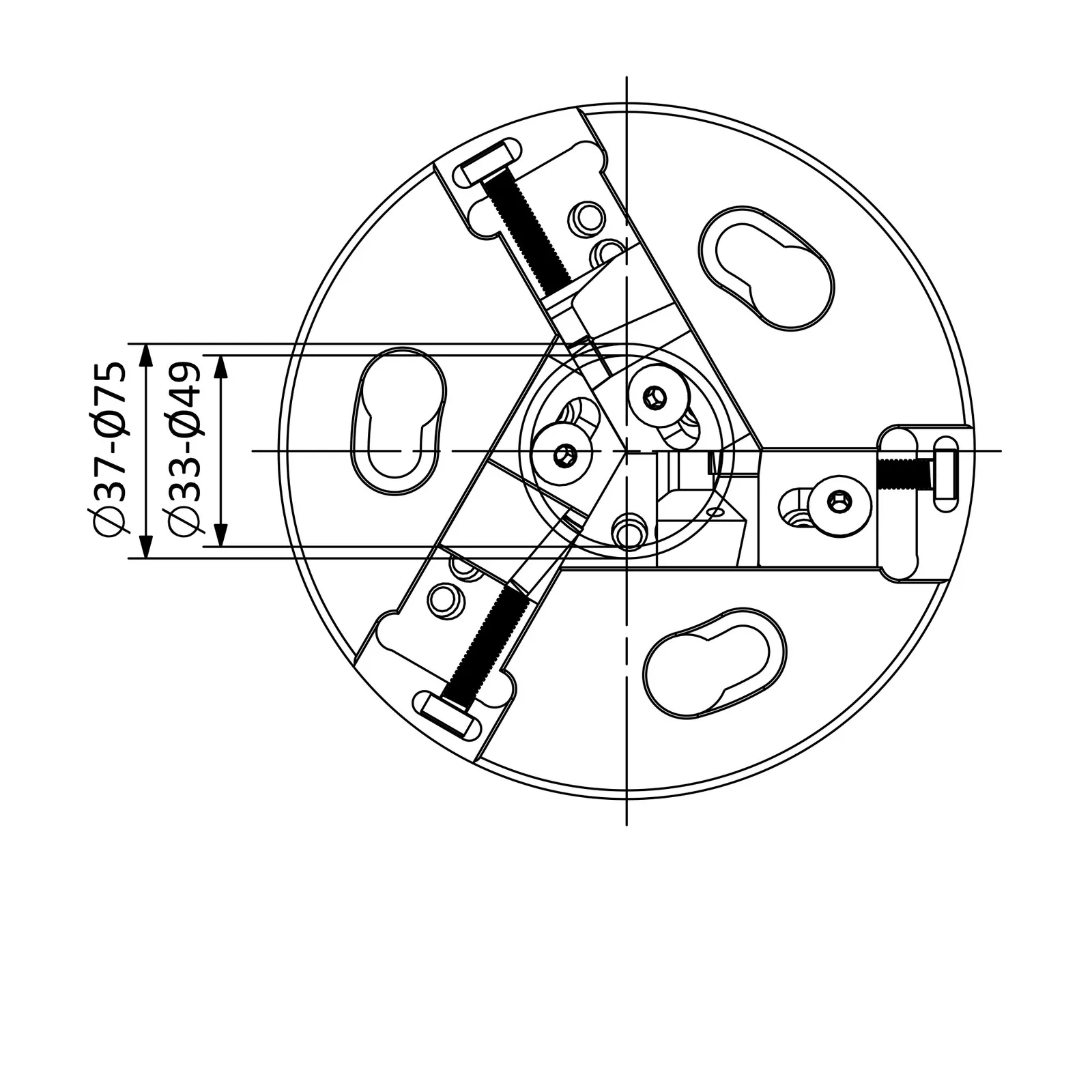 ACPBT-8 &mdash; dimensioned drawing