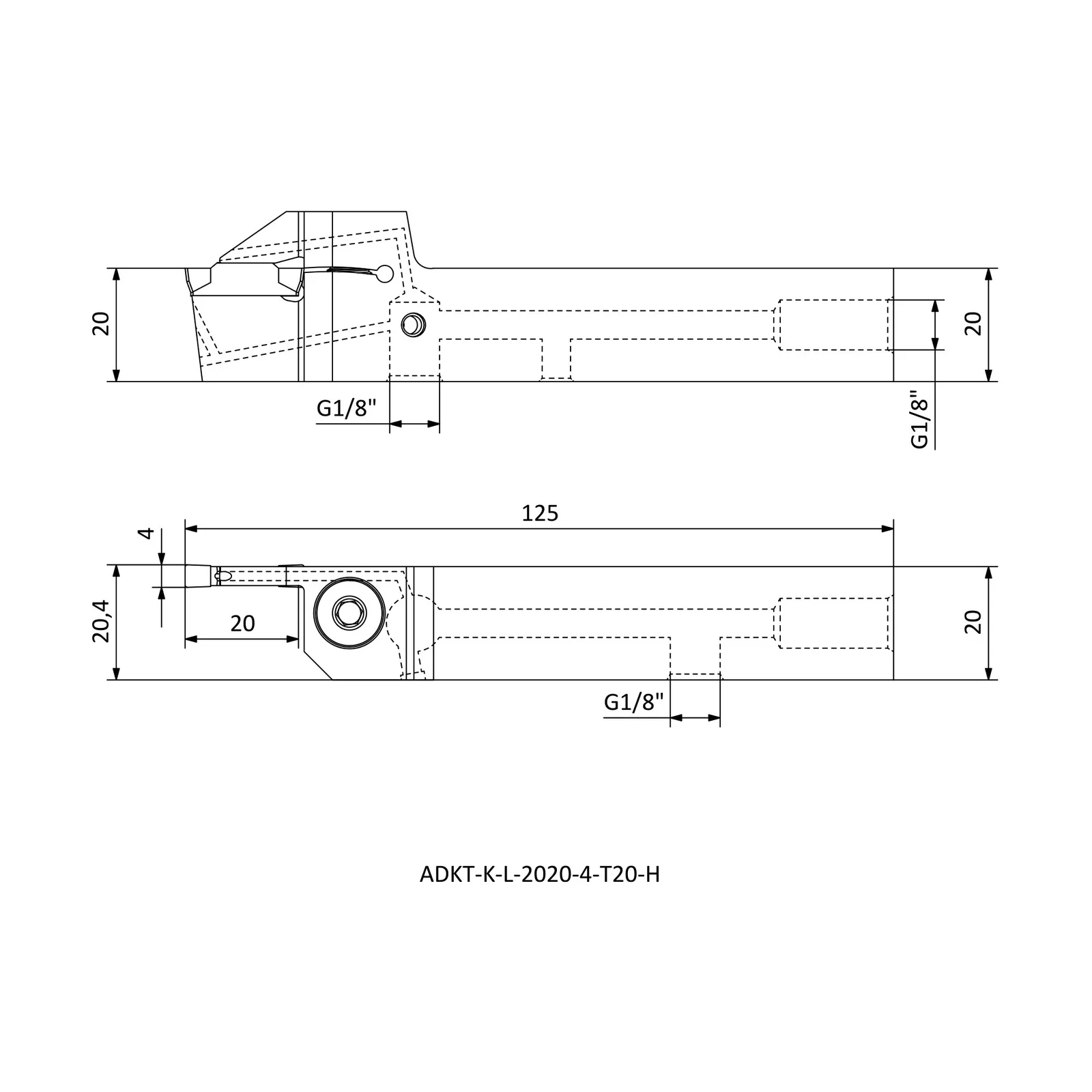 ADKT-K-L-2020-4-T20-H &mdash; dimensioned drawing