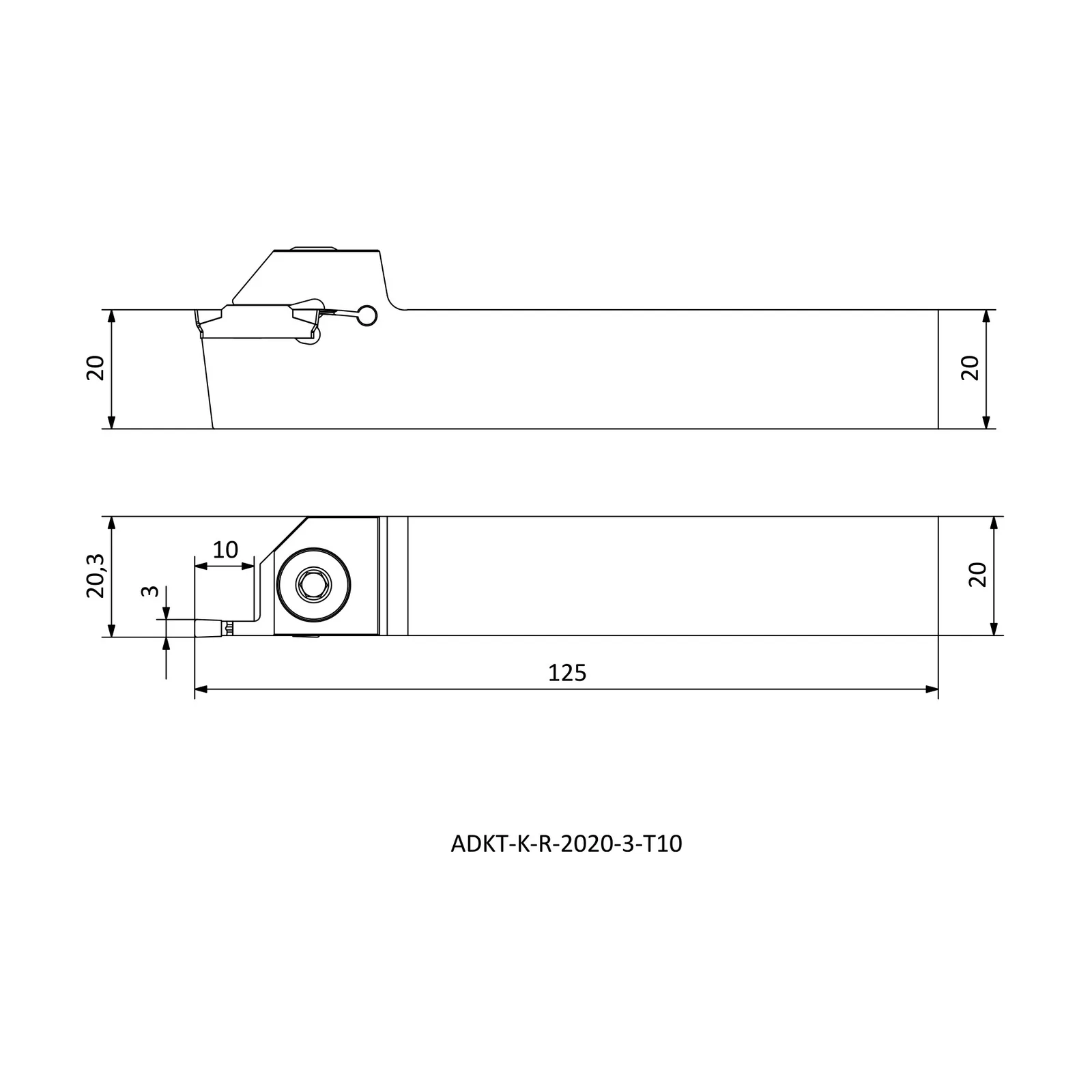 ADKT-K-R-2020-3-T10 &mdash; dimensioned drawing