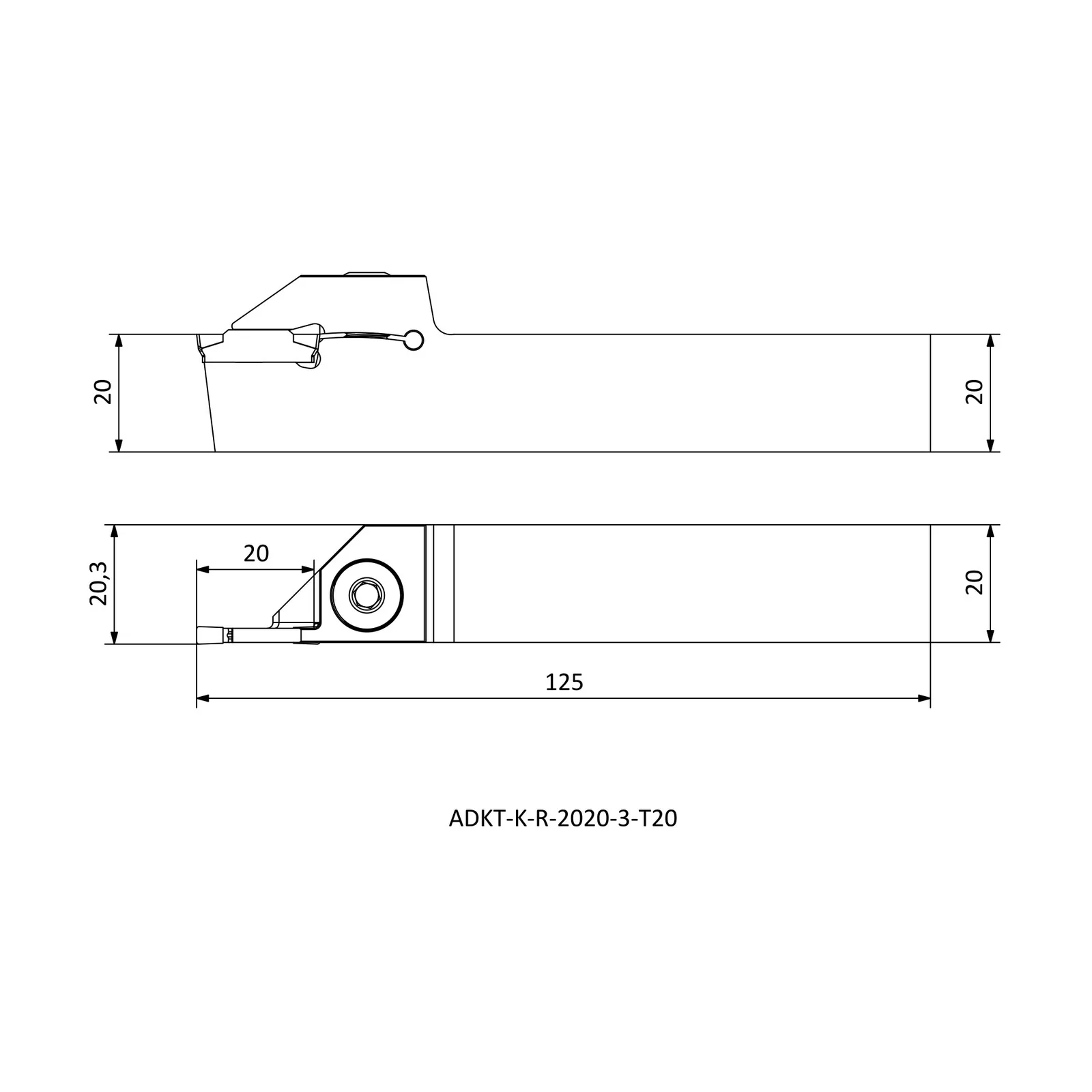 ADKT-K-R-2020-3-T20 &mdash; dimensioned drawing