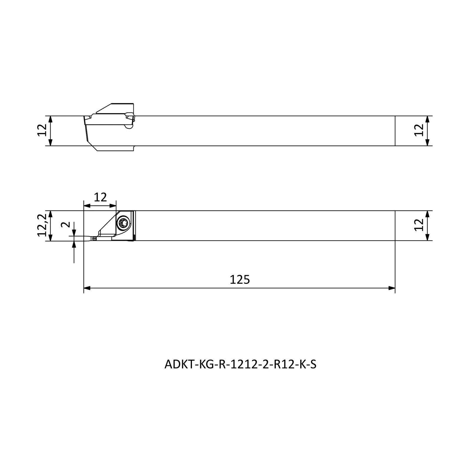 ADKT-KG-R-1212-2-R12-K-S &mdash; dimensioned drawing