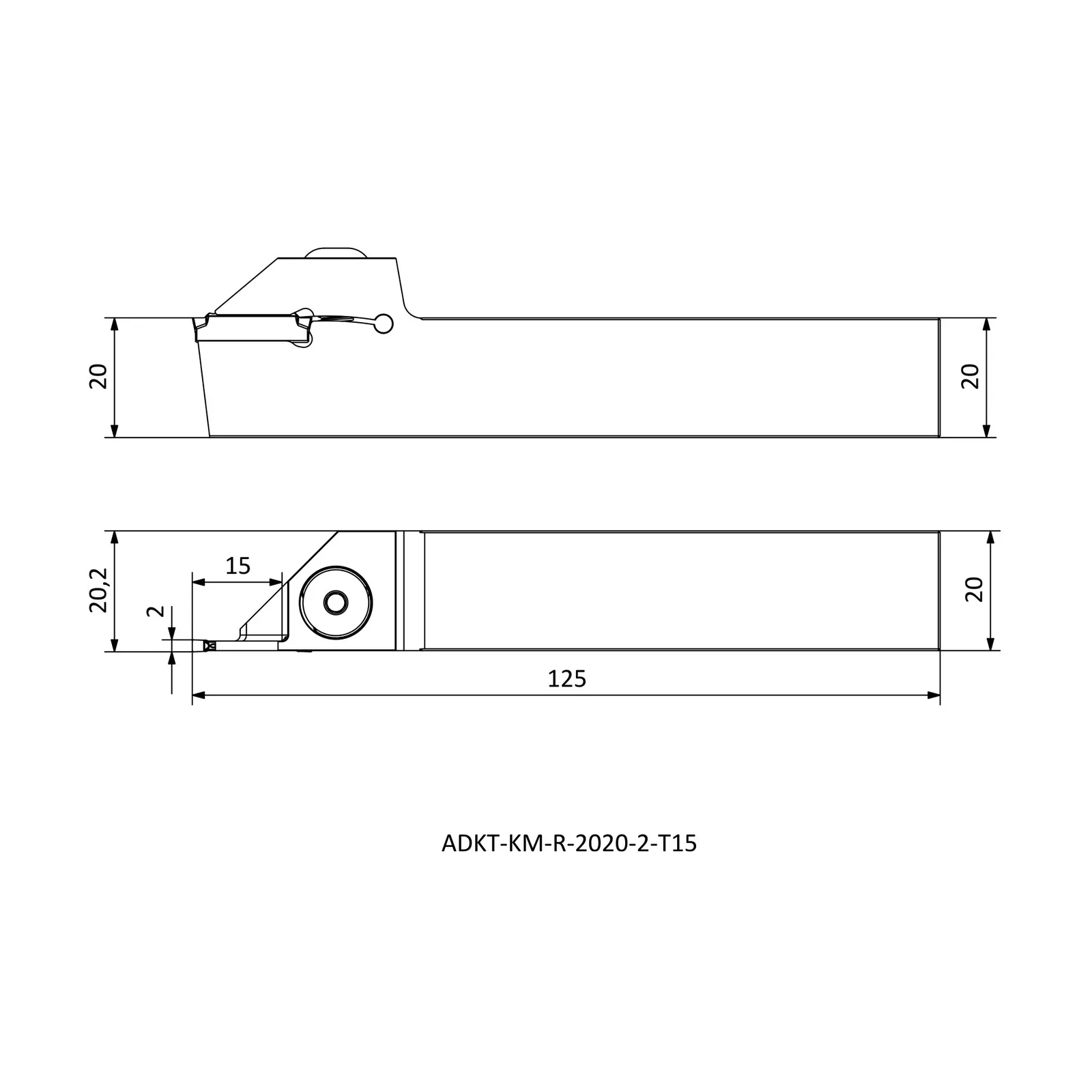 ADKT-KM-R-2020-2-T15 &mdash; dimensioned drawing