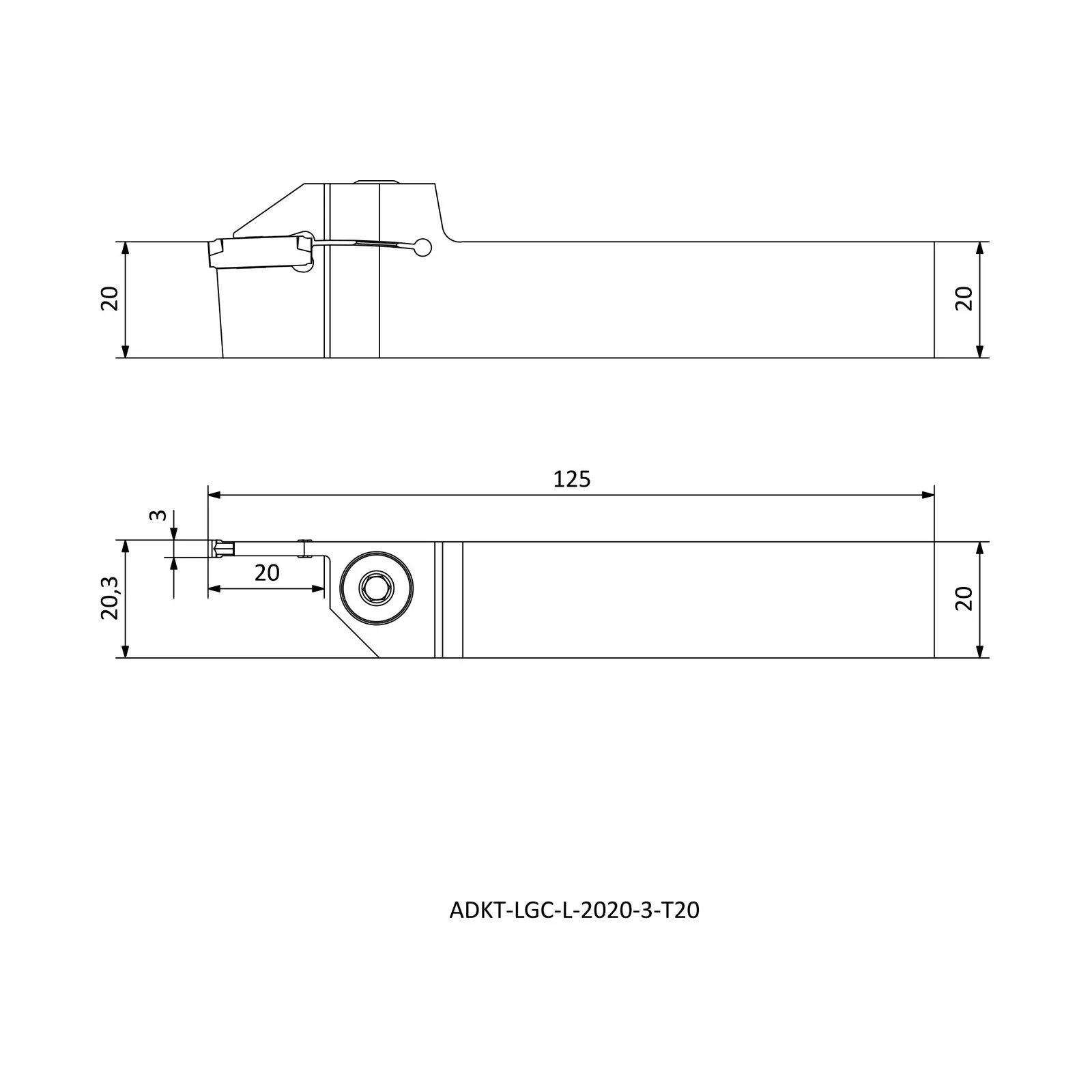 ADKT-LGC-L-2020-3-T20 &mdash; dimensioned drawing