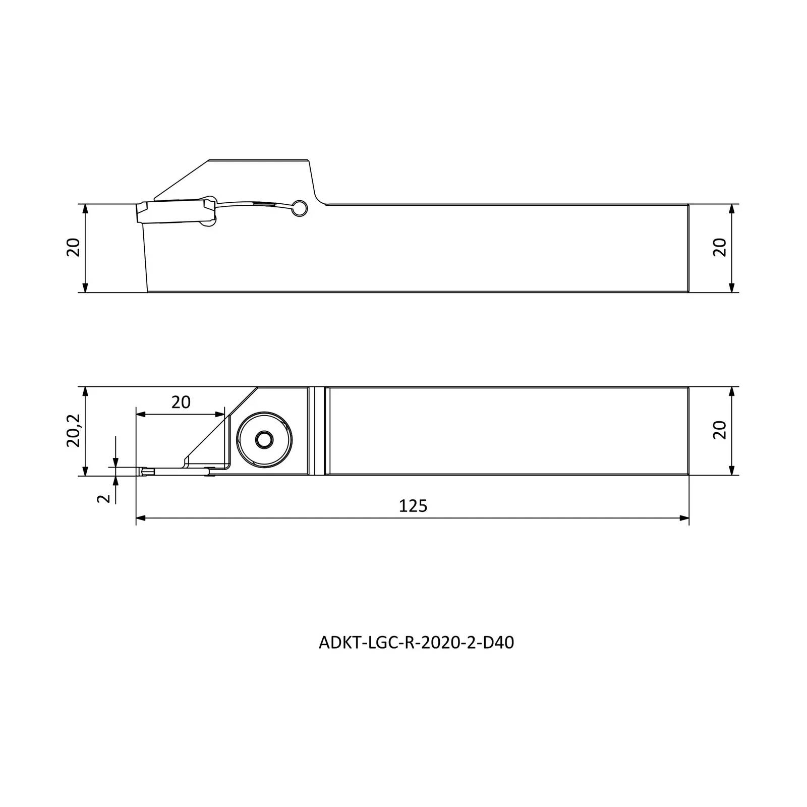 ADKT-LGC-R-2020-2-D40 &mdash; dimensioned drawing