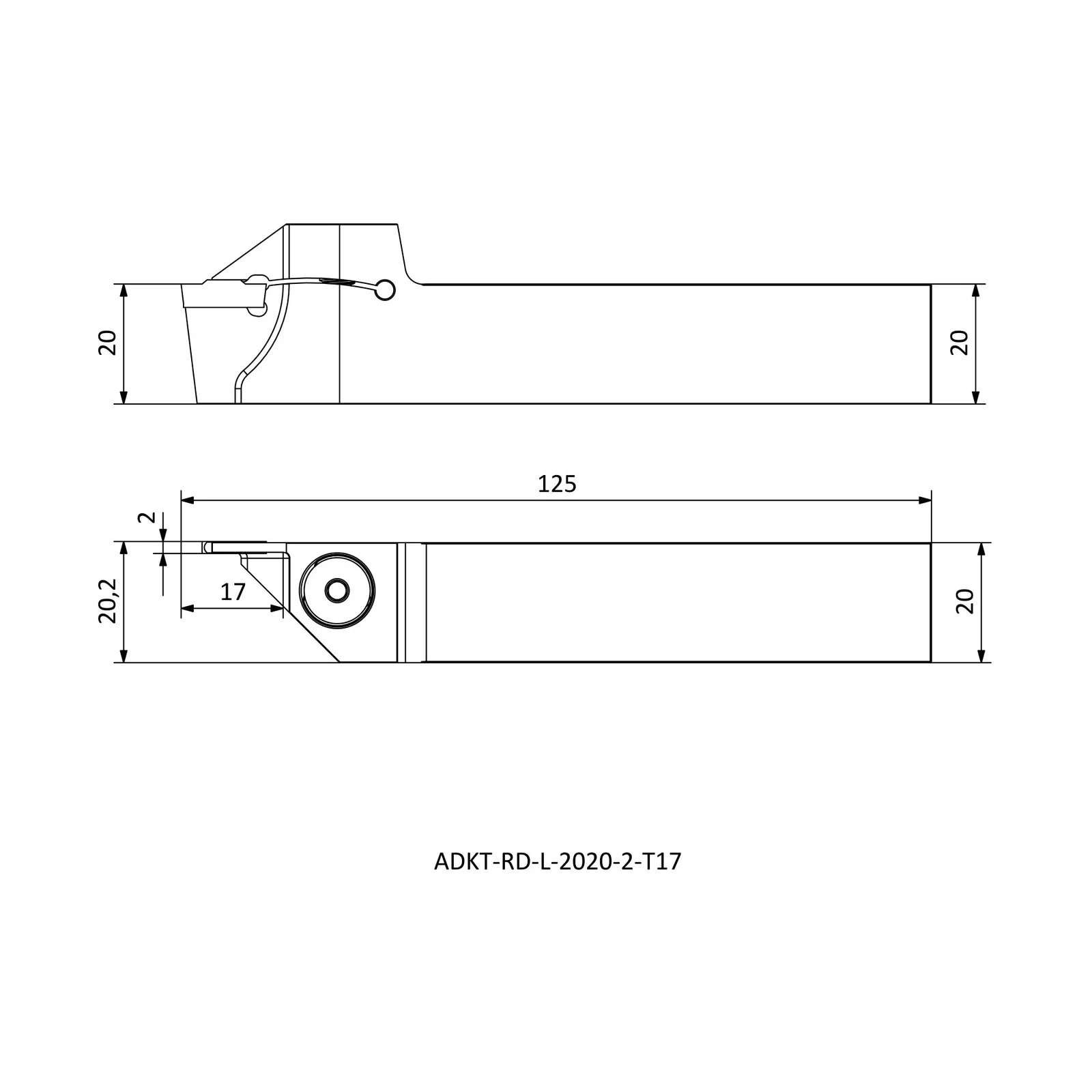 ADKT-RD-L-2020-2-T17 &mdash; dimensioned drawing
