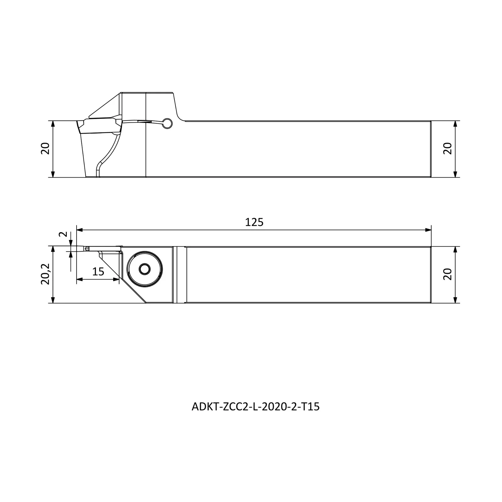 ADKT-ZCC2-L-2020-2-T15 &mdash; dimensioned drawing