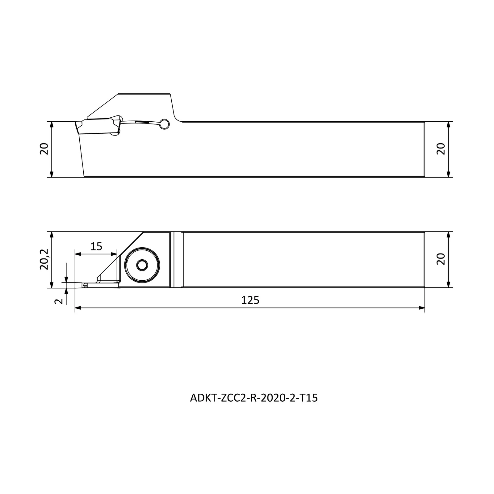 ADKT-ZCC2-R-2020-2-T15 &mdash; dimensioned drawing