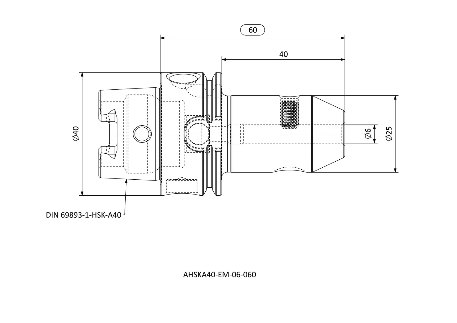 AHSKA40-EM-06-060 &mdash; dimensioned drawing