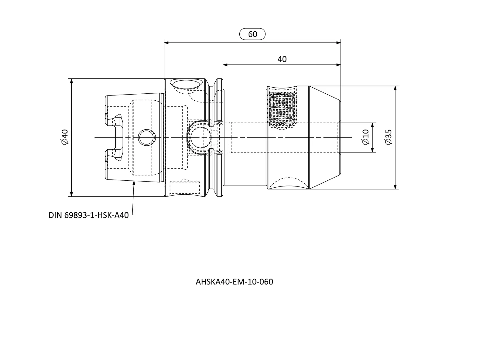 AHSKA40-EM-10-060 &mdash; dimensioned drawing