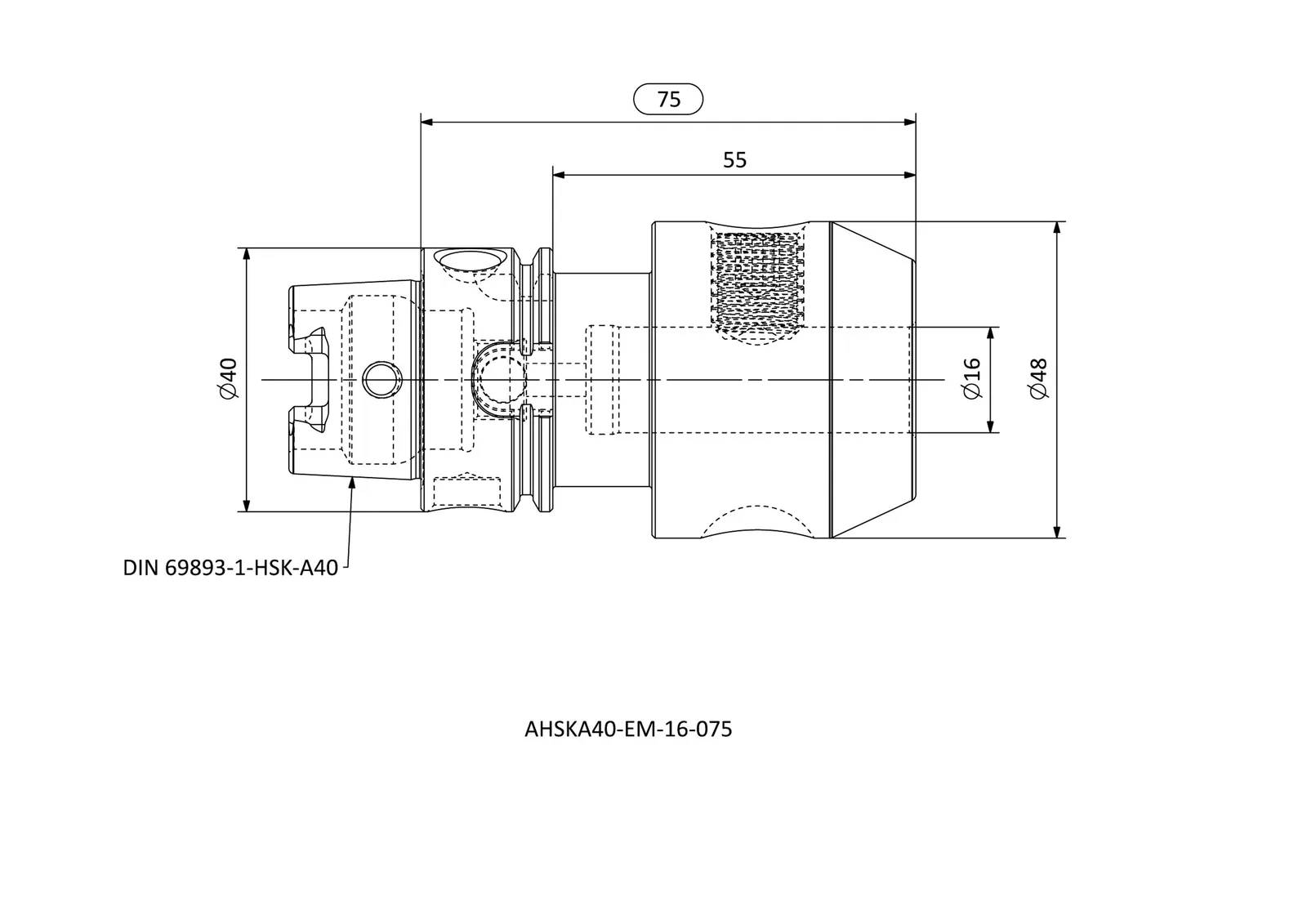 AHSKA40-EM-16-075 &mdash; dimensioned drawing