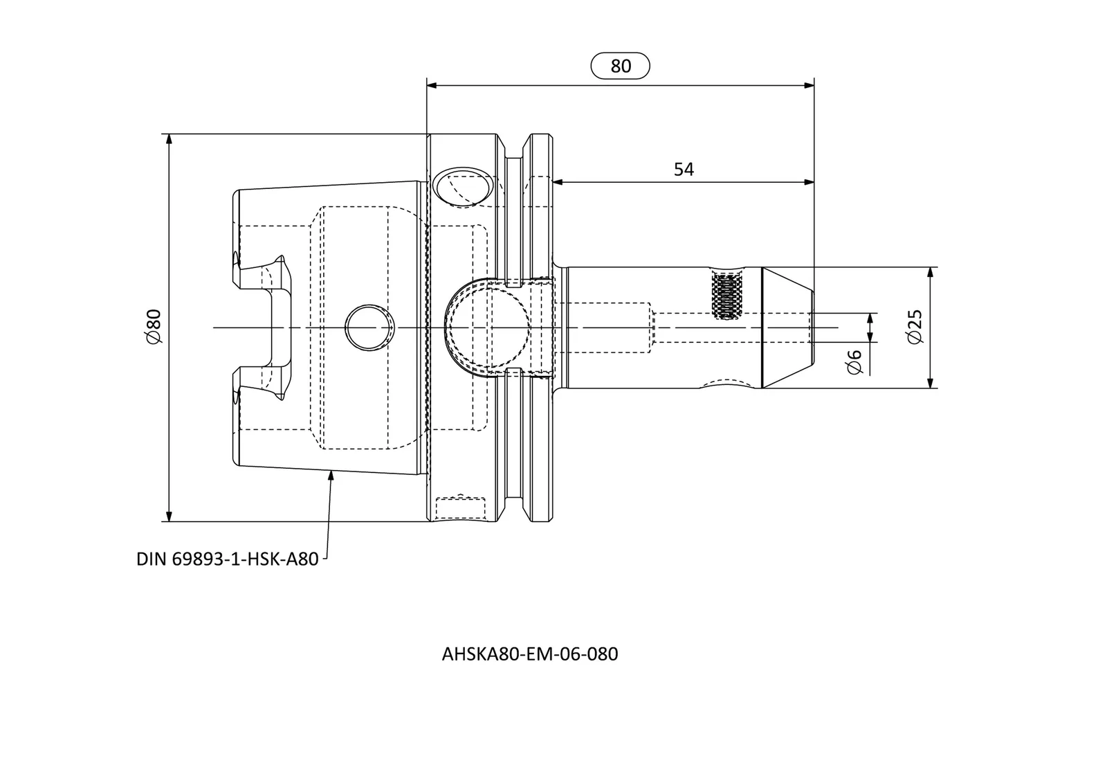 AHSKA80-EM-06-080 &mdash; dimensioned drawing