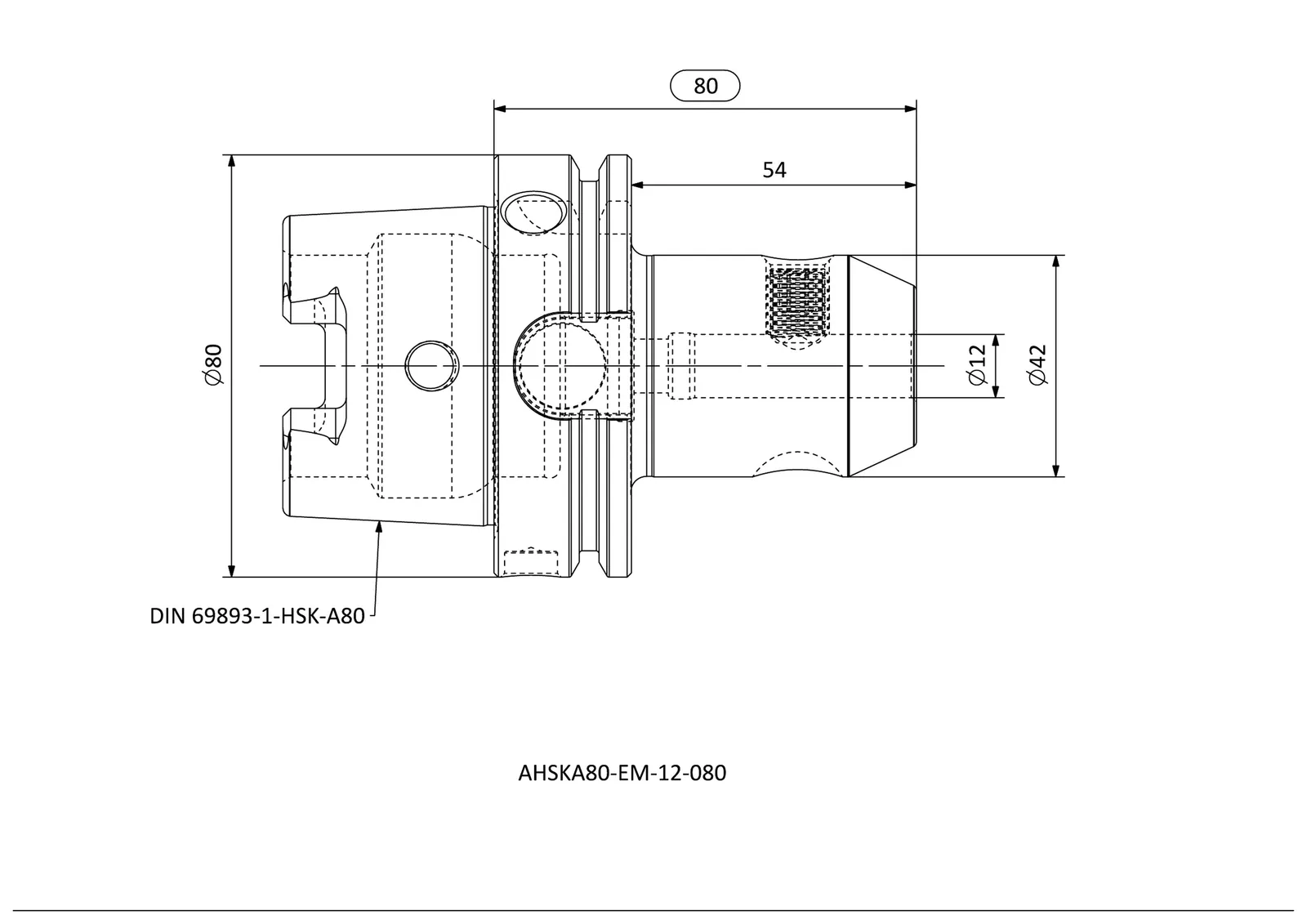 AHSKA80-EM-12-080 &mdash; dimensioned drawing