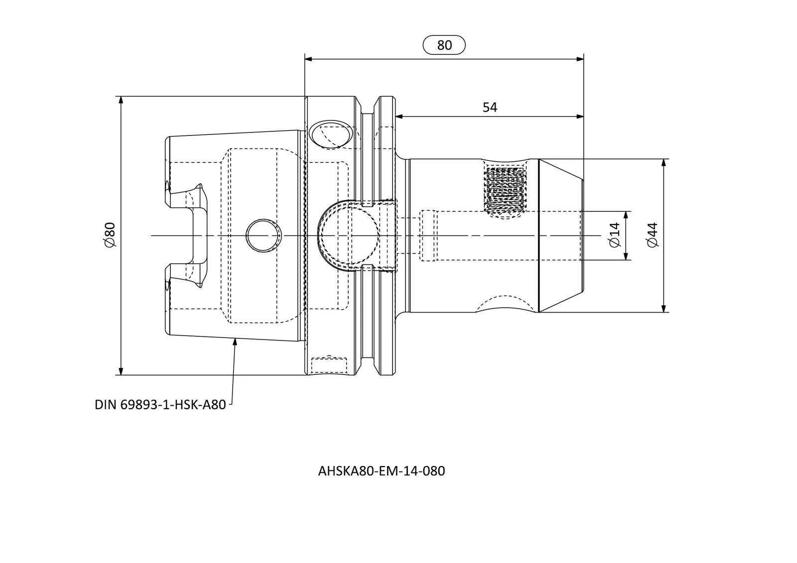 AHSKA80-EM-14-080 &mdash; dimensioned drawing