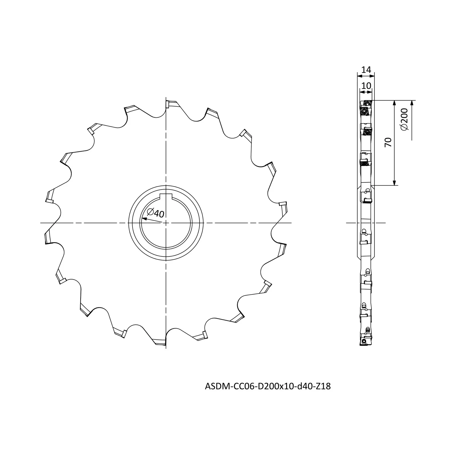 ASDM-CC06-D200x10-d40-Z18 &mdash; dimensioned drawing