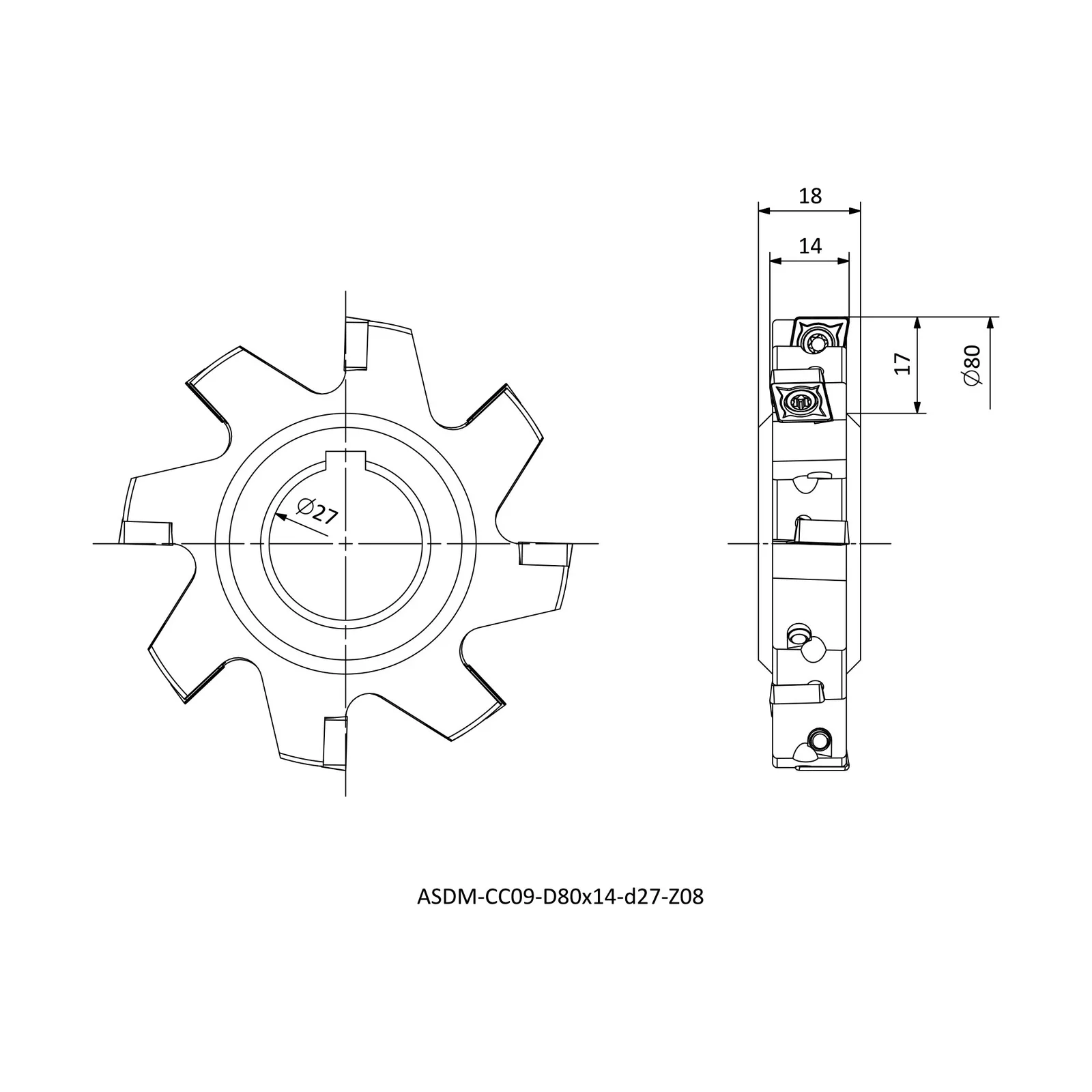ASDM-CC09-D80x14-d27-Z08 &mdash; dimensioned drawing