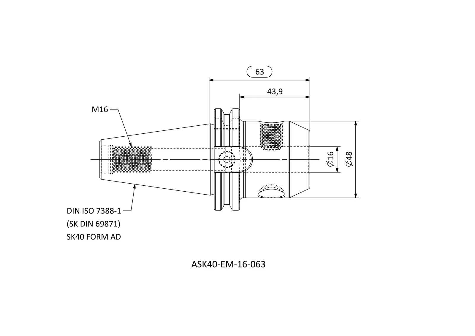 ASK40-EM-16-063 &mdash; dimensioned drawing