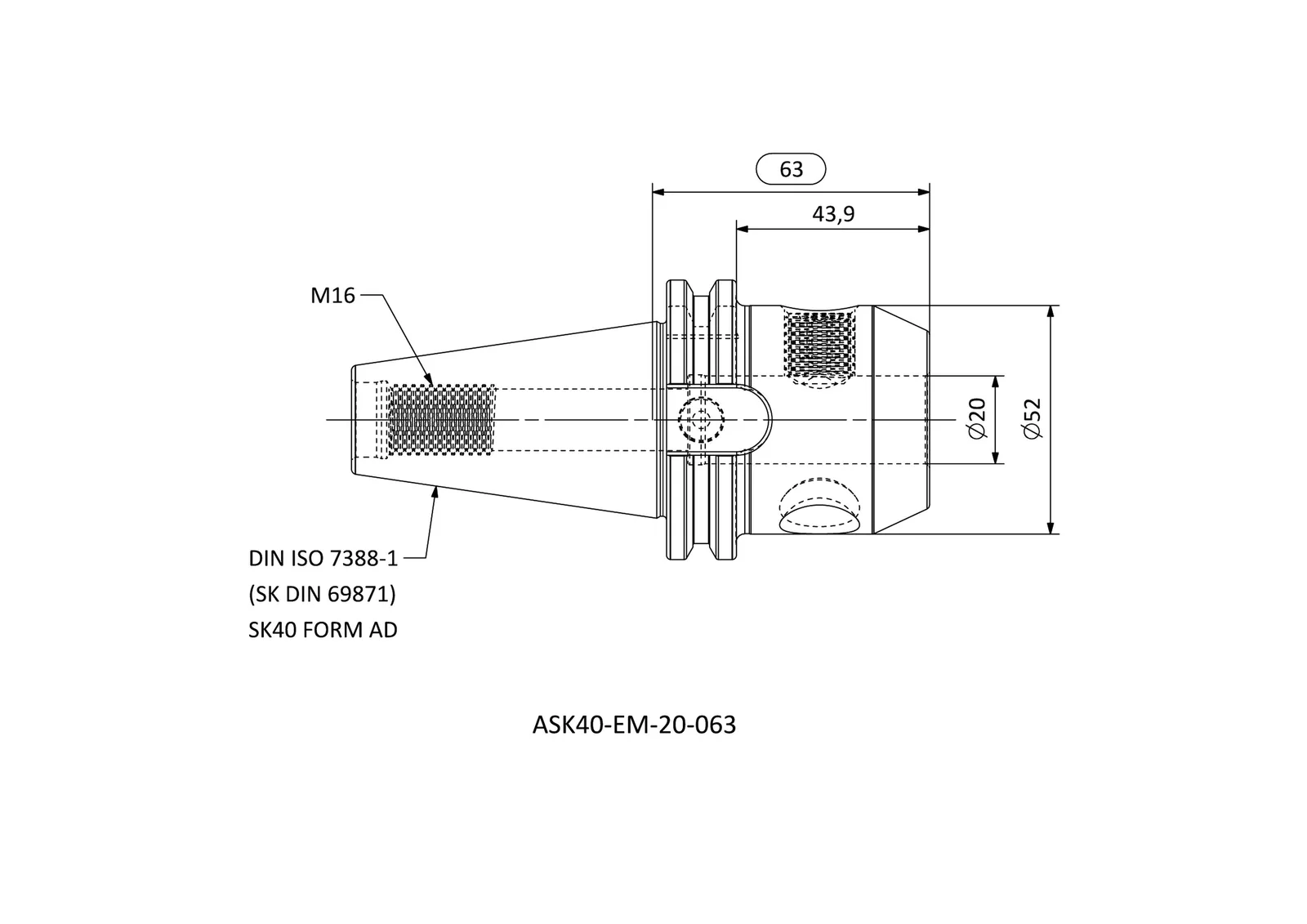 ASK40-EM-20-063 &mdash; dimensioned drawing