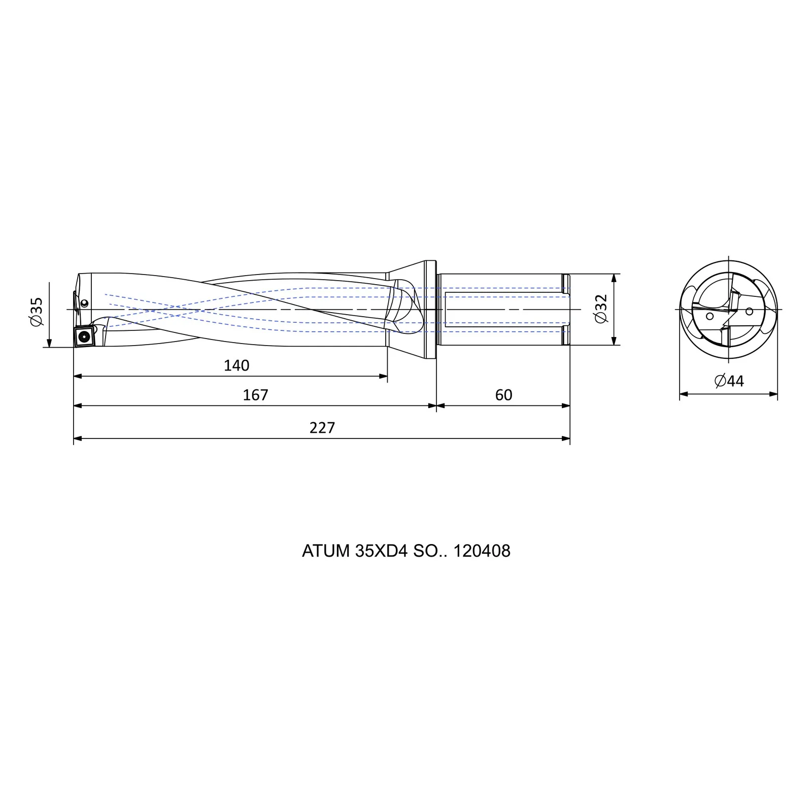 ATUM 35XD4 SO.. 120408 &mdash; dimensioned drawing