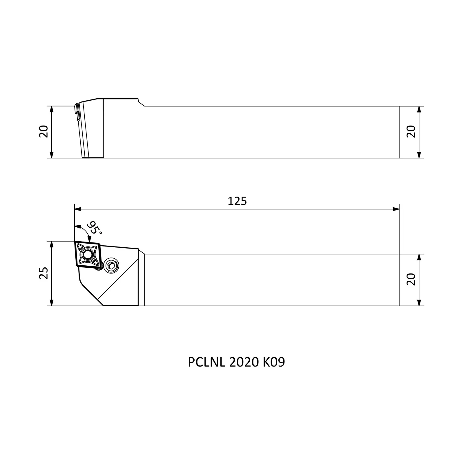 PCLNL 2020 K09 &mdash; dimensioned drawing