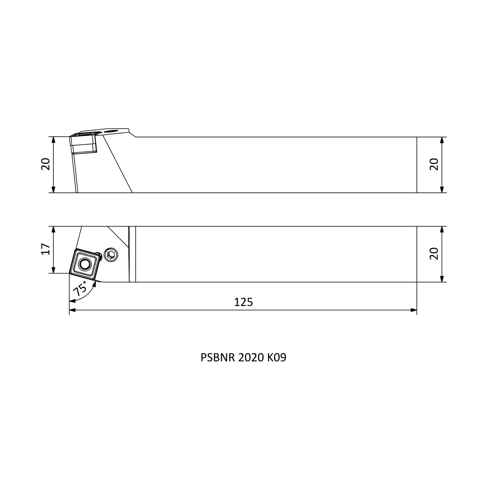 PSBNR 2020 K09 &mdash; dimensioned drawing