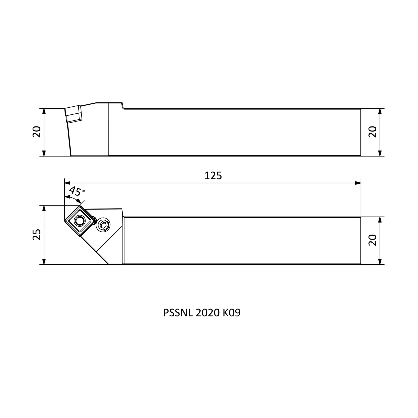 PSSNL 2020 K09 &mdash; dimensioned drawing
