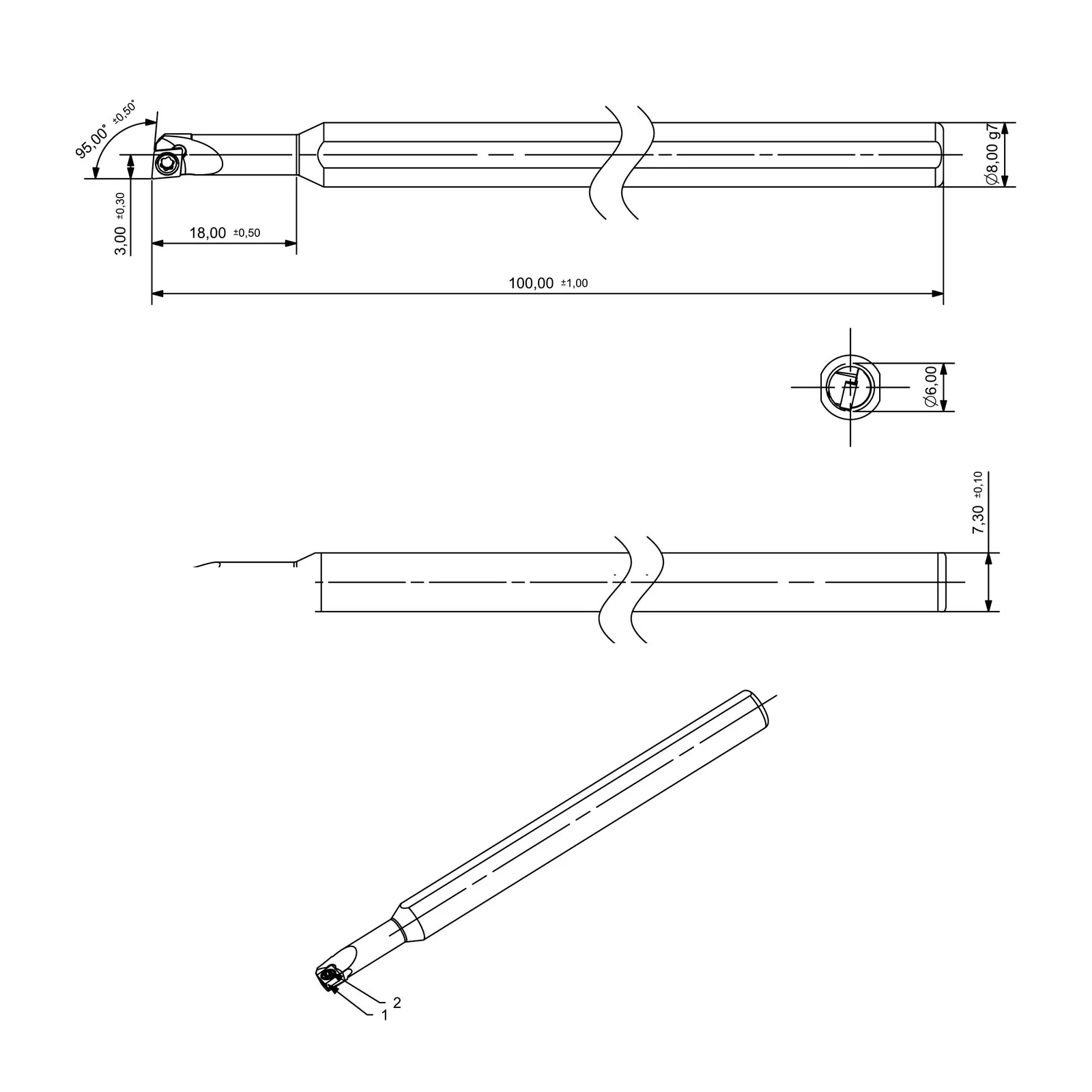 S0508H SCLCR 03 &mdash; dimensioned drawing
