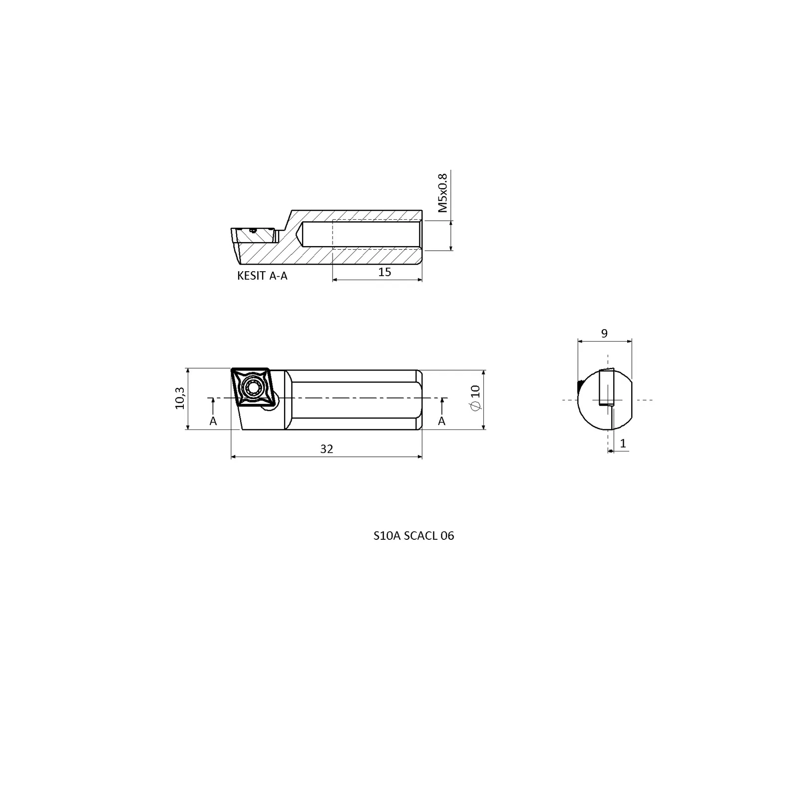 S10A SCACL 06 &mdash; dimensioned drawing