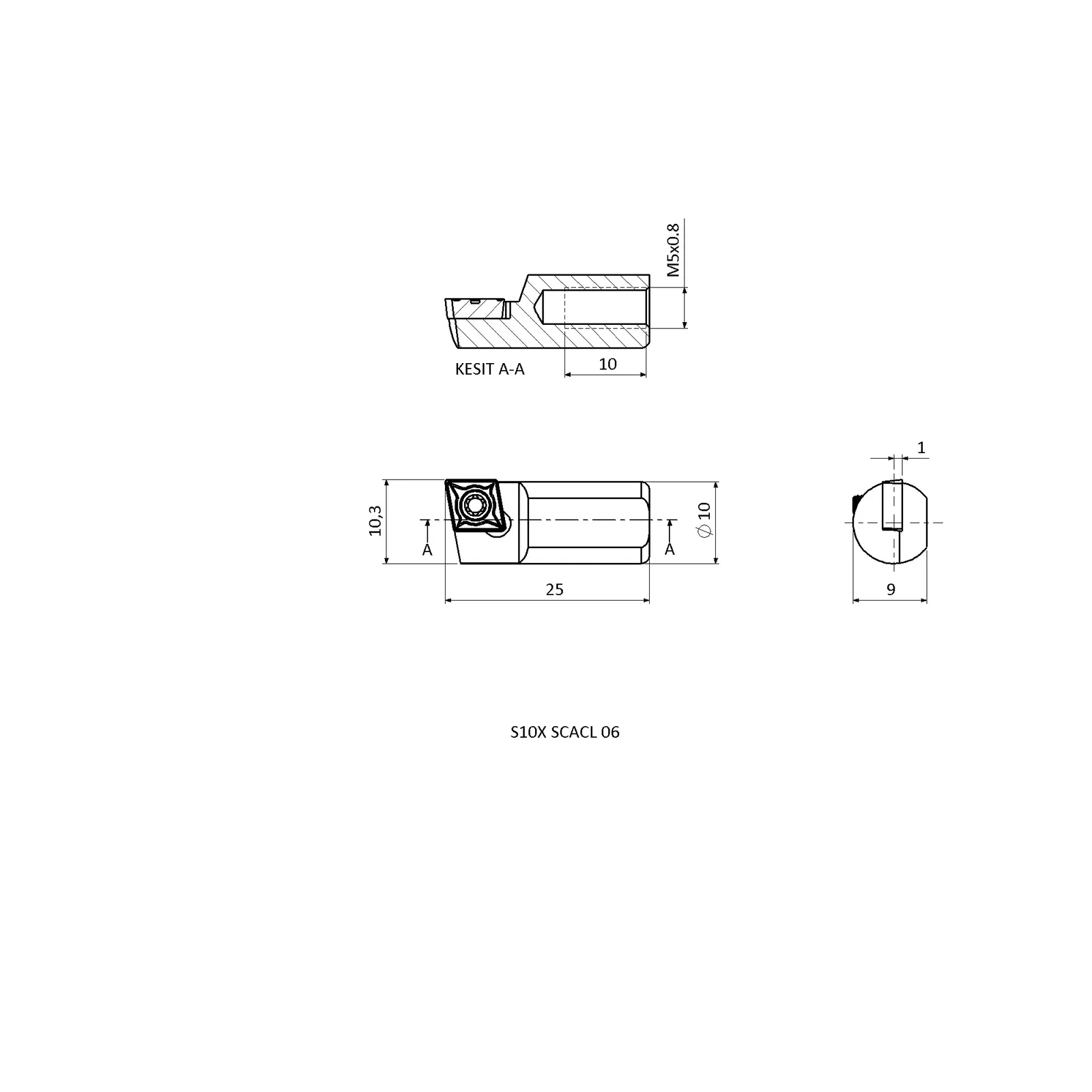 S10X SCACL 06 &mdash; dimensioned drawing