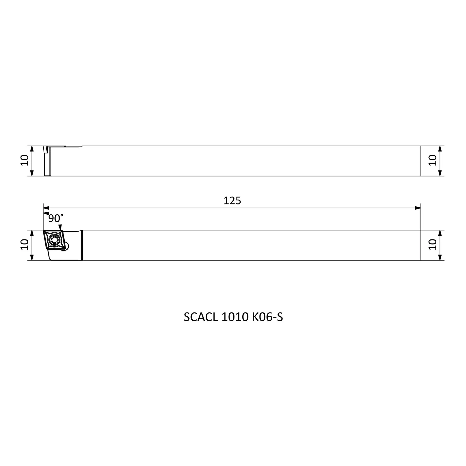 SCACL 1010 K06-S &mdash; dimensioned drawing