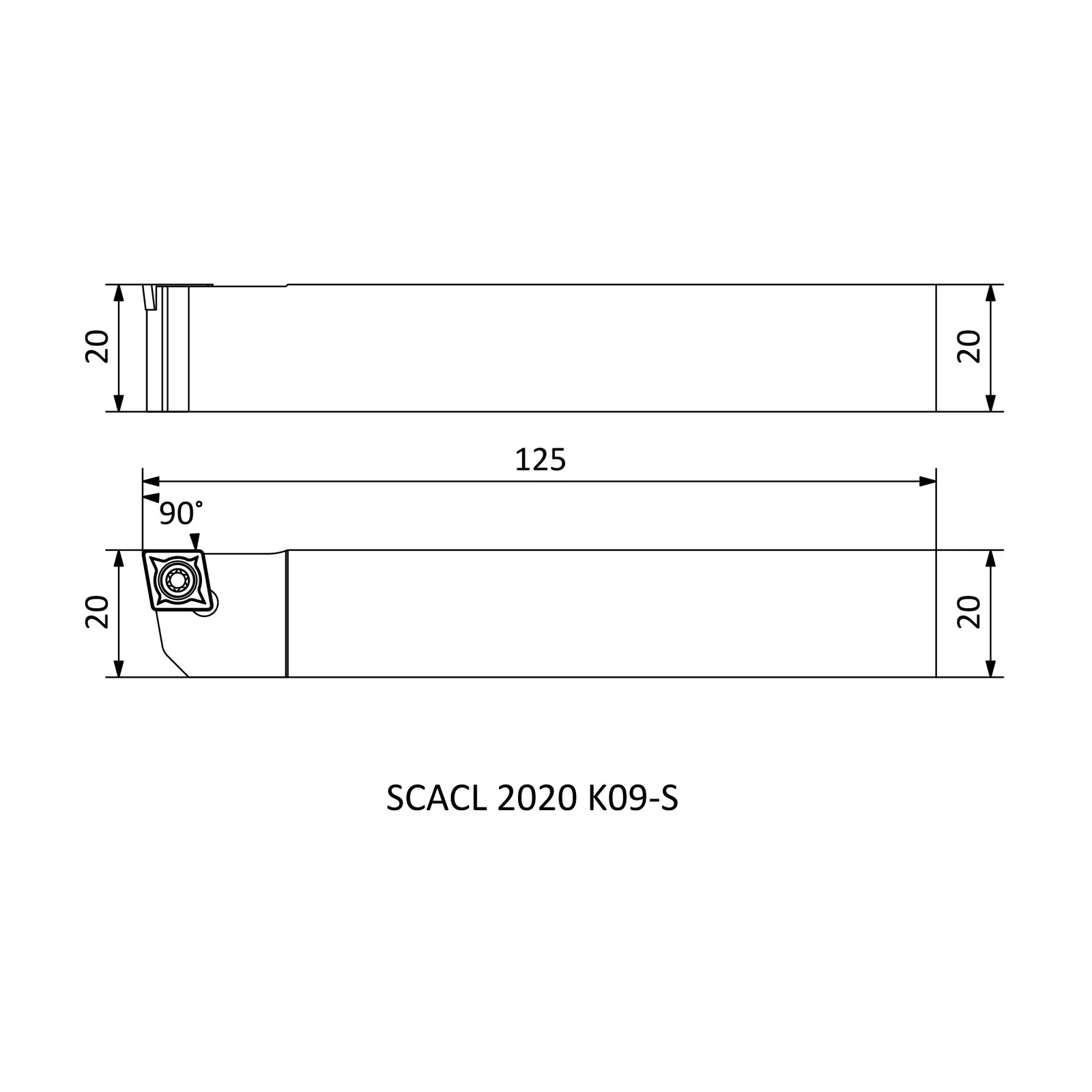 SCACL 2020 K09-S &mdash; dimensioned drawing
