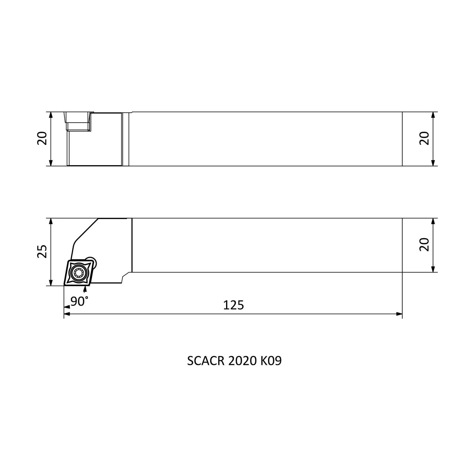 SCACR 2020 K09 &mdash; dimensioned drawing