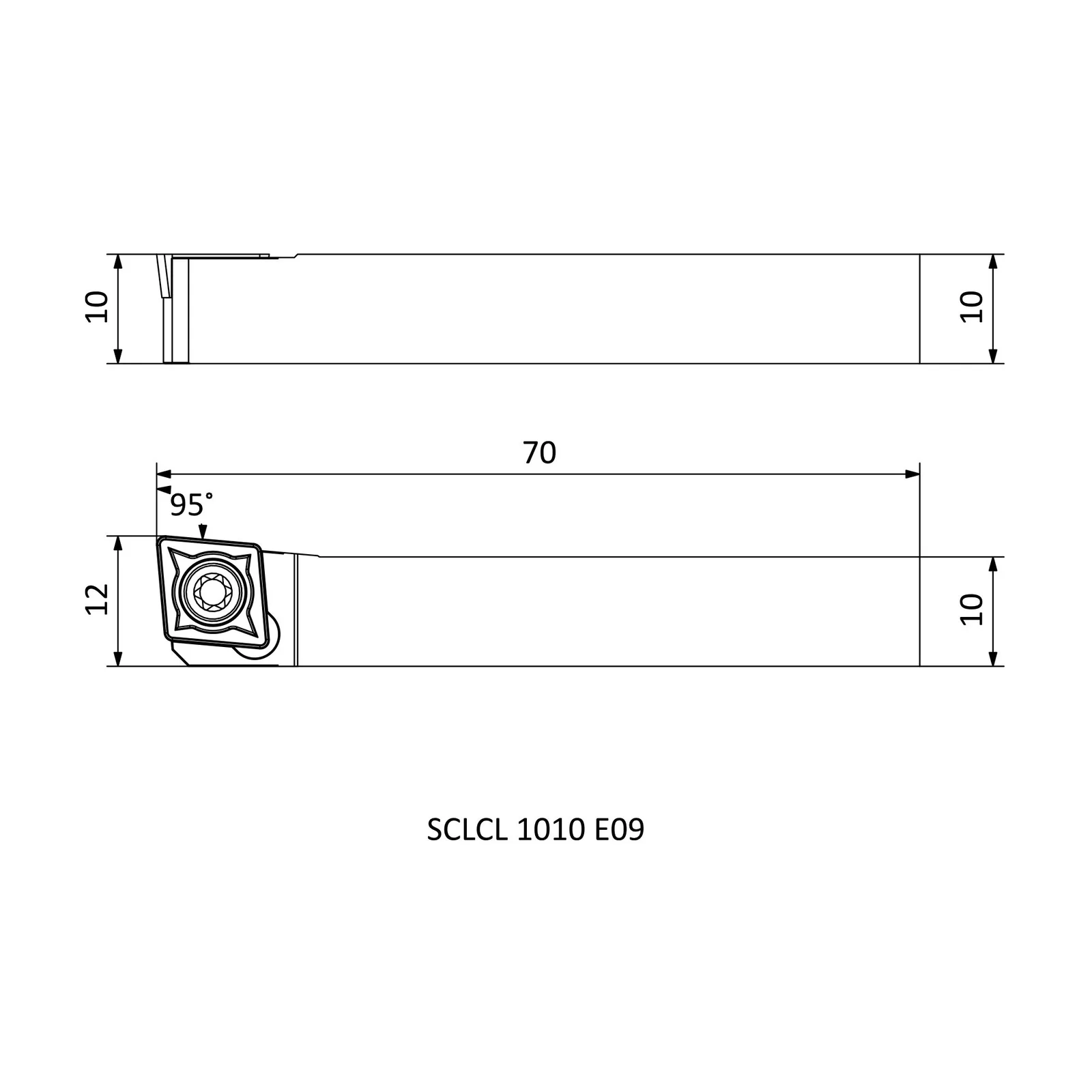 SCLCL 1010 E09 &mdash; dimensioned drawing