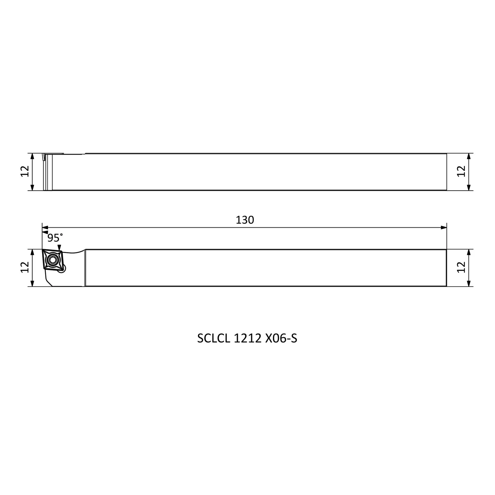 SCLCL 1212 X06-S &mdash; dimensioned drawing