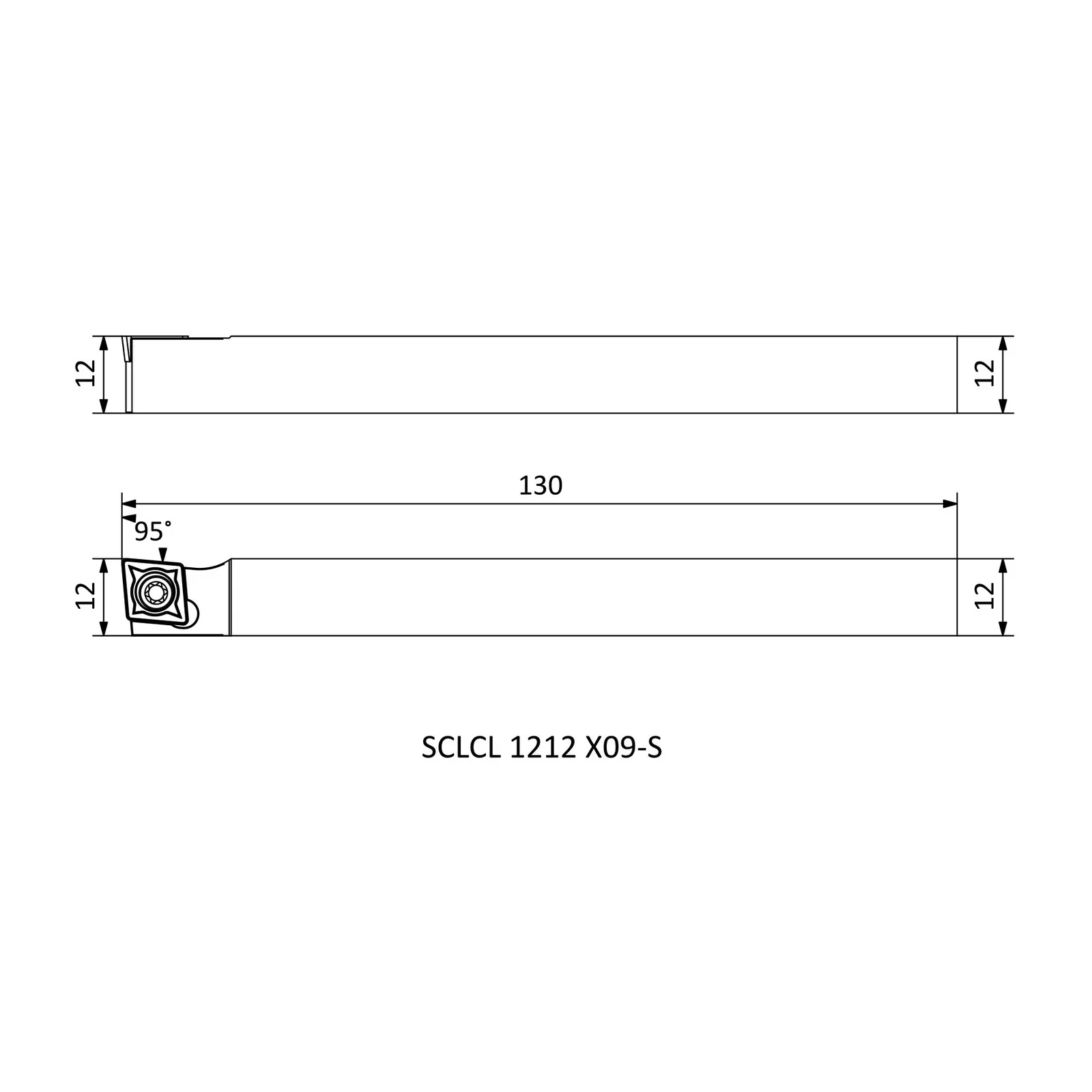 SCLCL 1212 X09-S &mdash; dimensioned drawing